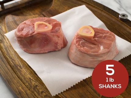 5 veal shanks