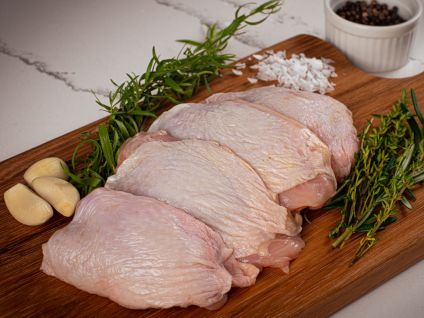 Certified Humane Raised® Antibiotic Free Chicken Bone in Thighs 